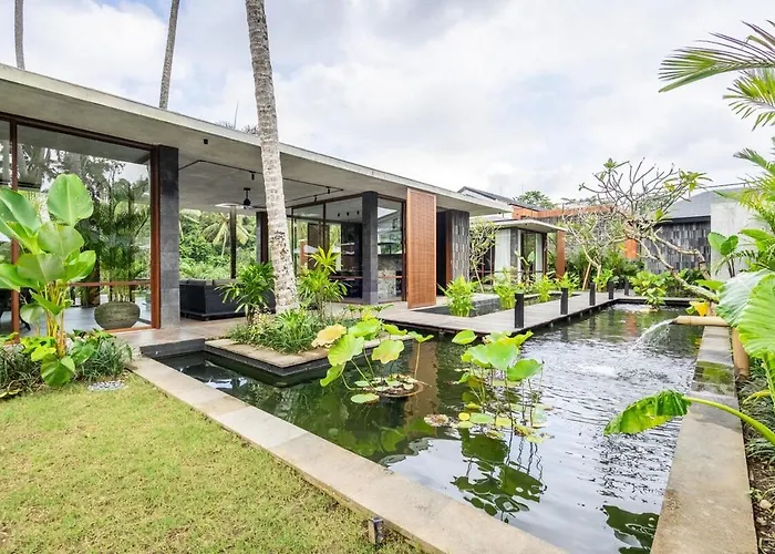 Villa Sumika - Luxe Entre Jungle&rizières - 5 Ubud